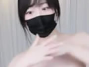 韓國性感女主播直播全裸表演抖胸舞